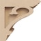 Ekena Millwork 5"W x 5"D x 5"H Wide Mayflower Rough Cedar Woodgrain TimberThane Corbel, Primed Tan CORUR05X05X05MAYRCPR - alternate 3